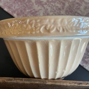 Yellow ware bowl
